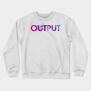 Input/Output Crewneck Sweatshirt